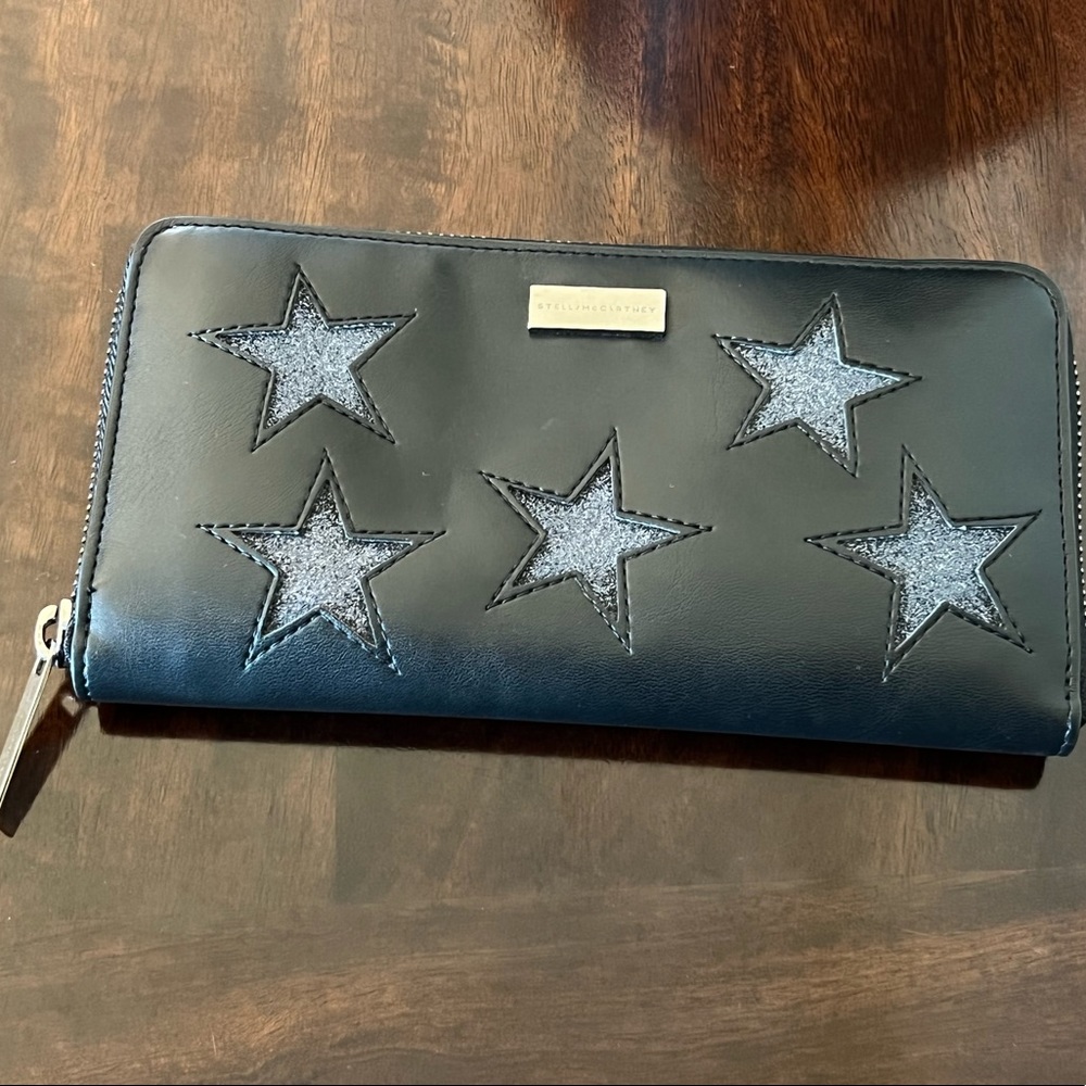 Stella McCartney Star Zip around Wallet